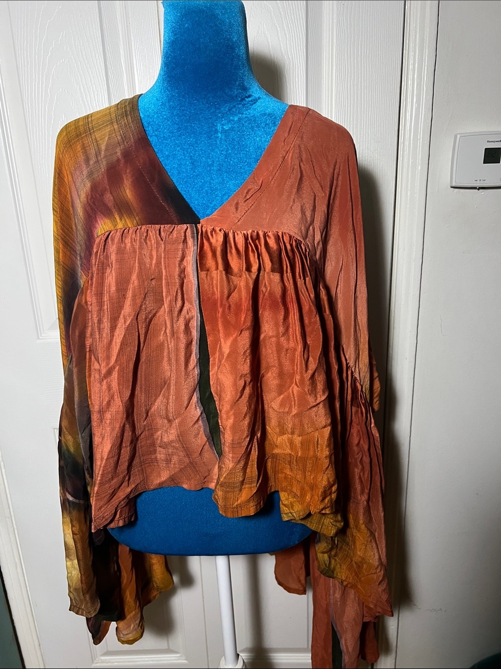 Kantha Bae Multicolor Flowy Top Women’s OS
